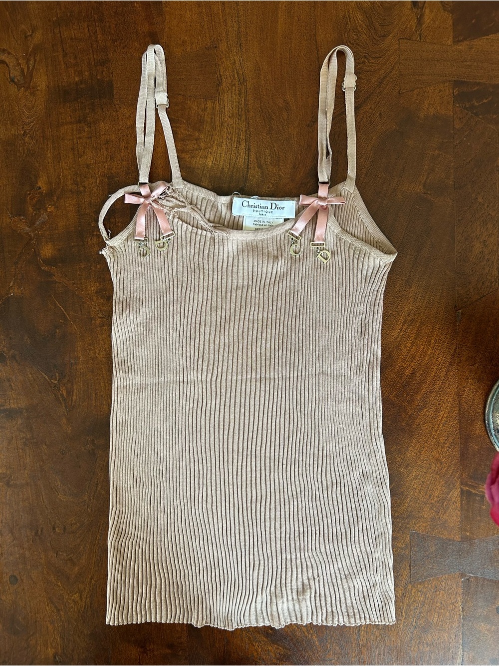 Dior Galliano camisole